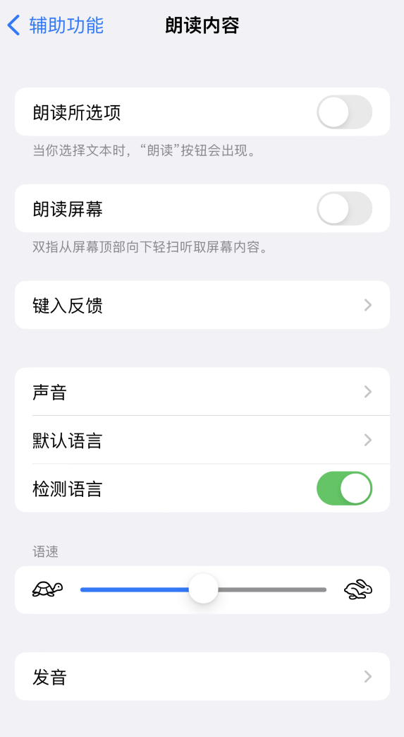 樊城苹果服务网点分享iOS 16 小技巧：让 iPhone 朗读屏幕上的内容或所选择的文本 