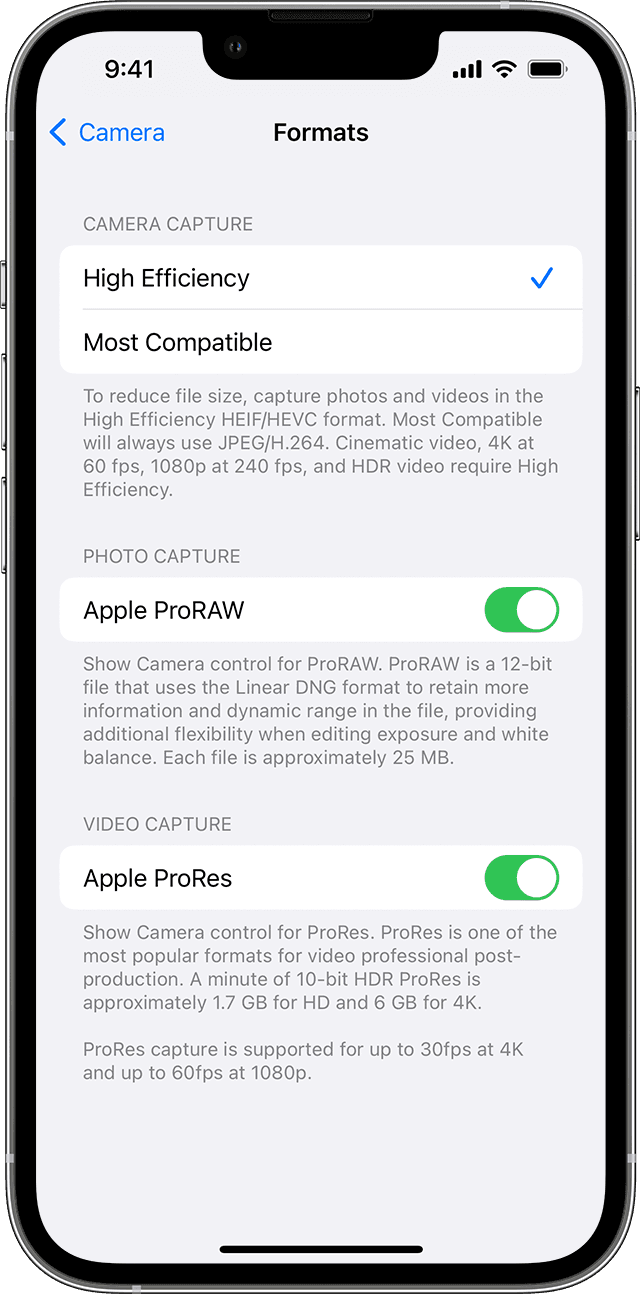 樊城苹果13维修分享如何在 iPhone 13 Pro 机型中拍摄和管理 ProRes 视频 